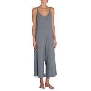 Free People  FP Beach Gray Sleeveless Jumpsuit